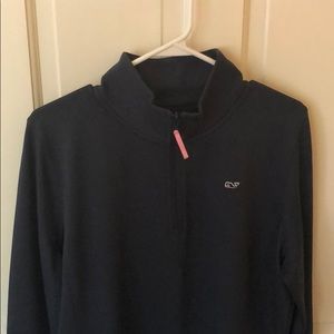 Vineyard vines zip up sweatshirt